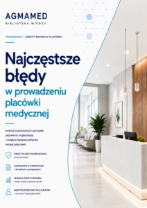 Okładka publikacji Najczęstsze błędy w prowadzeniu placówki medycznej