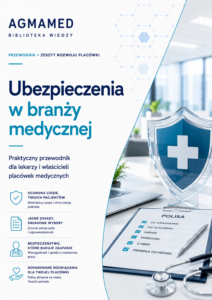 Okładka publikacji Ubezpieczenia w branży medycznej